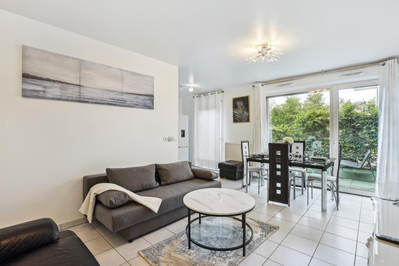 Apart-Chic-Les-Ulis With Balcon, Terrasse And Parking Les Ulis Eksteriør billede